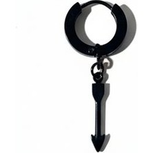 Winy Concept Modern Tasarımlı Ok Figürlü Çelik Halka Küpe - 13 mm