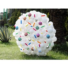 Kalisan  Beyaz Lateks Balon 12 Inç 100 Adet