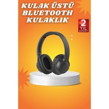 Yaman Market Kablosuz Bluetooth Kulaklık Kulak Üstü Mikrofonlu 5.0 Bluetooth Anc Özelliği - KB002H-6IK7Z6