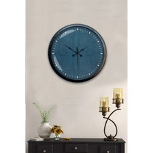 Kasva Concept 40 cm Siyah Metal Bugatti Duvar Saati