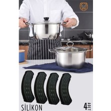 Yaman Market Hsnet Tencere Tutucu Silikon 4 Adet - KB002H-6IOIQ2