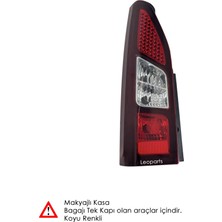 Leoparts Partner Tepee Stop Lambası Sol (Koyu Renk / Duysuz) 2008-2015 9677205180