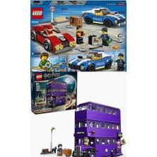 Angels Home Lego@ 78446 Harry Potter Otobüs +  60242 Otoban Polisi