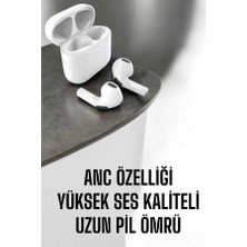 Yaman Market Yeni Nesil Pro Bluetooth Kulaklık Uzun Pil Ömrü Beyaz - KB002H-6IFSF2