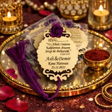 Düğün Nişan Söz Kına Için Magnet Kişiye Özel 25 Adettir No 106