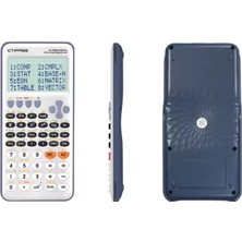 Monte Lua 417 Fonksiyonlu Geniş Çift Satır Kitap Ekran Bilimsel Hesap Makinesi, UL-991ES Plus Max Serisi