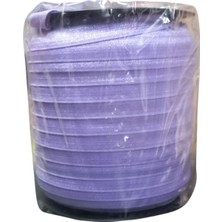Almira Butik Çamaşır Lastiği Düz 1 cm  1 Metre Açık Mor