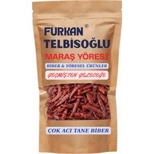 Furkan Telbisoğlu Maraş Yöresi Çok Acı Tane Biber (Katkısız,yöresel) 1000GR Maraş Yöresi