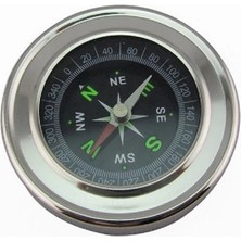 Hayat Store Yuvarlak Metal Kasa Dayanıklı Pusula 60MM