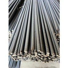 mm Demir Market 1 Metre 8 mm Çap B420C Inşaat Demiri – Standart Ölçü, Yüksek Mukavemetli Çelik Demir Çubuk | Betonarme, Sera, Bahçe, Çit ve Yapı Güçlendirme Uygulamaları Için | 5 / 10 / 15’li Paket