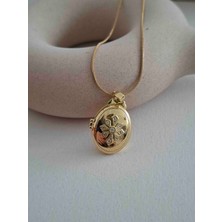 Pames Aksesuar Vintage Kar Tanesi Kolye