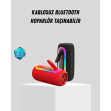 Yaman Market Yeni Nesil Bluetooth 5.1 Hoparlör – Güçlü Ses Hızlı Bağlantı Uzun Pil Ömr - KB002H-6IAYJ