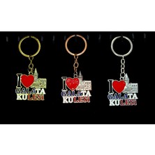 Hayat Store Metal Galata Kulesi Anahtarlık ALK2208