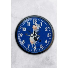 Kasva Concept 40 cm Siyah Metal Kitchen Duvar Saati