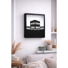 Printanomi Kabe Temalı Modern LED Duvar Tablosu