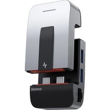 Yaman Market Baseus Armor Age 9in1 Type-C Çok Fonksiyonlu Hub HDMI RJ45 USB 3.0-(5775) - KB002H-6J5FZ0