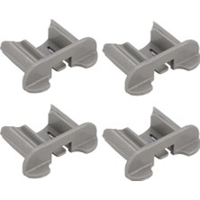 Akat Arçelik Ile Uyumlu ARY62191I Bulaşık Makinesi Yeni Tip Ön Ray Kapağı Tutucu Stoper 4 Adet