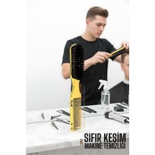 Yaman Market Gold Fade Fırça – Berberler Için Sıfır Kesim ve Makine Temizleme Fırçası  - KB002H-6HFJN