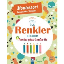 Karınca Yayınları Montessori Kazanımlar Dünyası - Ilk Renkler Kitabım (2-4 Yaş)