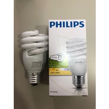 Philips 3 Adet Phılıps 15W=75W  970 Lümen Sarı  E27 Tasarruflu  Lamba