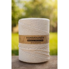 5 kg 5 mm Büküm Ip ( 3 Bükümlü %100 Pamuk ) 5 kg