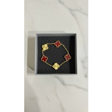 925 Ayar Van Cleef Modeli Yonca Bileklik