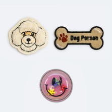 Jantifox Dog Person Yama-Patch-Sticker Seti