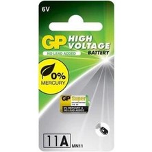 Gp 11A 6V Alkalin Pil - Kumanda Pili