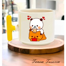 Tanem Bardak Kahve Çay Fincanı Hediye Sevgili Gün 010 - T Kulp Kupa