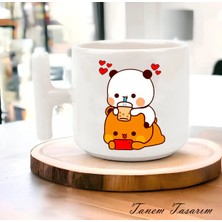 Tanem Bardak Kahve Çay Fincanı Hediye Sevgili Gün 010 - T Kulp Kupa