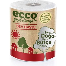Ecco Yeşil Dünya Dev Havlu 1=7 Rulo 3 Adet