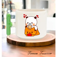 Tanem Bardak Kahve Çay Fincanı Hediye Sevgili Gün 010 - T Kulp Kupa