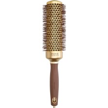 Olivia Garden Expert Blowout Speed Wavy Bristles Altın ve Kahverengi Fön Fırçası 45