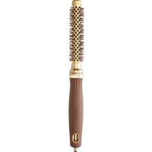 Olivia Garden Expert Blowout Shine Wavy Bristles Altın ve Kahverengi Fön Fırçası 15