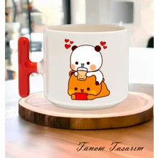 Tanem Bardak Kahve Çay Fincanı Hediye Sevgili Gün 010 - T Kulp Kupa