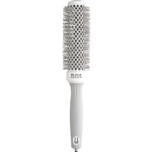 Olivia Garden Expert Blowout Speed Wavy Bristles Beyaz ve Gri Fön Fırçası 35