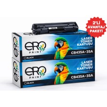 Ero Print HP CB435A - 35A | HP P1009 Muadil Toner - 2'li Avantaj Paket