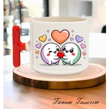 Tanem Bardak Kahve Çay Fincanı Hediye Sevgili Gün 012 - T Kulp Kupa