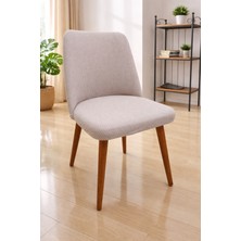 Bright Home Oval Sandalye Kılıfı Büyük Oval Likralı Yıkanabilir Streç Lastikli Sandalye Örtüsü 1 Adet