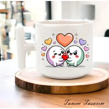 Tanem Bardak Kahve Çay Fincanı Hediye Sevgili Gün 012 - T Kulp Kupa