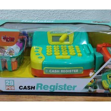 Vardem 29 Parça Işıklı ve Sesli Market Yazarkasa Oyuncak Seti