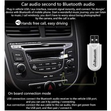 USB Bluetooth 5.0 Ses Alıcı Adaptör – Aux 3.5mm Çıkışlı Kablosuz Müzik Alıcısı, Hoparlör ve Ses Sistemlerini Bluetooth’lu Hale Getiren Dongle Receiver | ZR1138