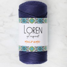 TeknoKapsül Loren Macrame Lacivert El Örgü Ipi - Rm 0262 - 34353