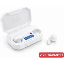 Azem G30 Bluetooth 5.3 – LED Dijital Ekran, Dokunmatik Kontrol, Gürültü Azaltma, 18 Saat Kullanım