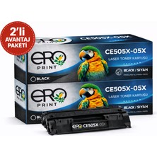 Ero Print HP LaserJet P2055d Muadil Toner - 2'li Avantaj Paket