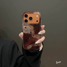 Lama Case Apple iPhone 16 Pro Maxkılıf Koyu Karışık Desenli Kapak