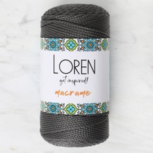 TeknoKapsül Loren Macrame Füme El Örgü Ipi - Rm 067 - 34341