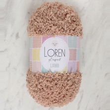 TeknoKapsül Loren Lamb Bej El Örgü Ipi - R083 - 34421