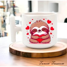 Tanem Bardak Kahve Çay Fincanı Hediye Sevgili Gün 011 - T Kulp Kupa