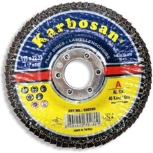 Flap Disk 115 mm 60 Kum Ao 10 Adet